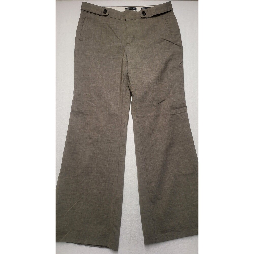 Banana Republic Jackson Fit Women's Wool Trousers Size 14 EUC